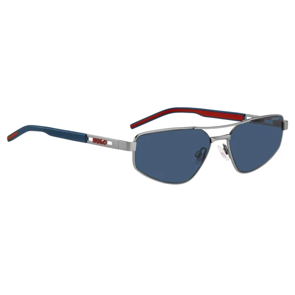 Hugo Men's Rectangular Sun Round Sunglasses - Imagen 3