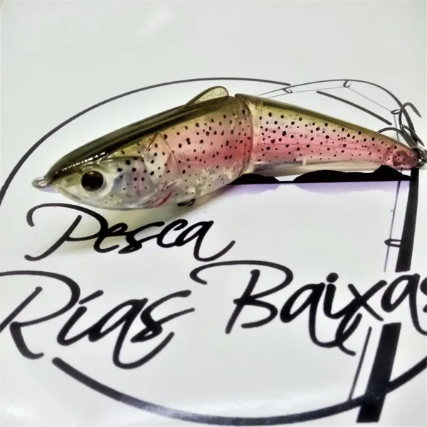 Ima Glide Fluke 125F - Ghost Rainbow Trout