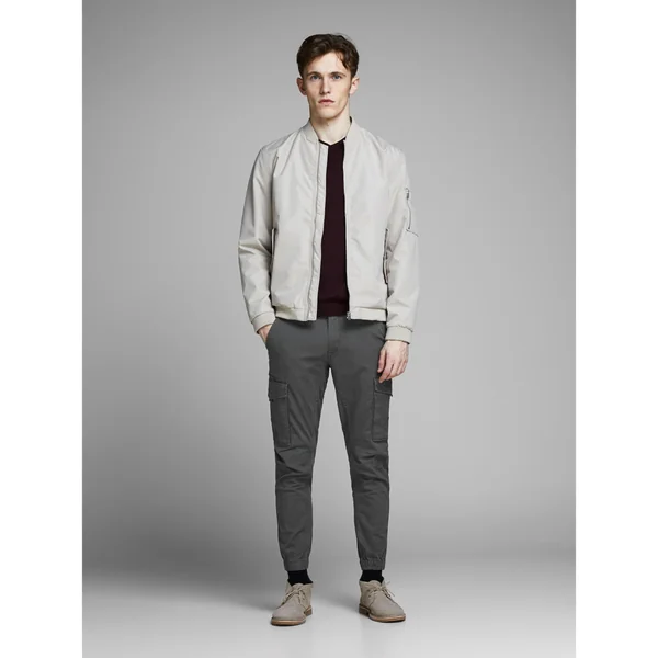 Jack and Jones Slim Stretch Cuffed Cargo Pants - Imagen 2