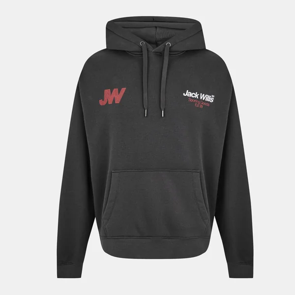 Jack Wills Men's JW Blur Graphic Hoodie