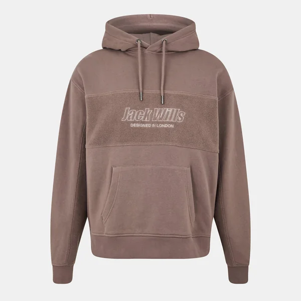 Jack Wills Men's Reverse Panel Hoodie