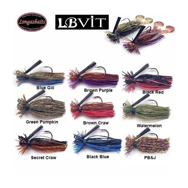 Jig Longasbaits LBVit 1/2 Oz