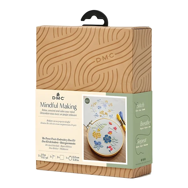 Kit de bordado duo - Bayas bosque - DMC - Imagen 6