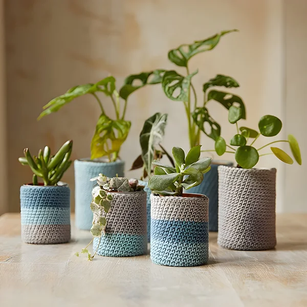 Kit de crochet - Decoración de maceteros - DMC
