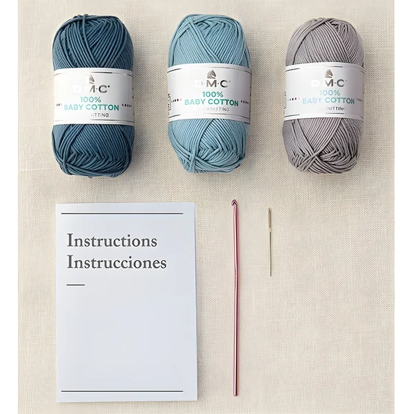 Kit de crochet - Decoración de maceteros - DMC - Imagen 4