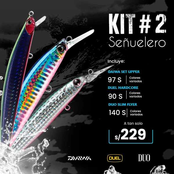 Kit de señuelos MINNOW #2