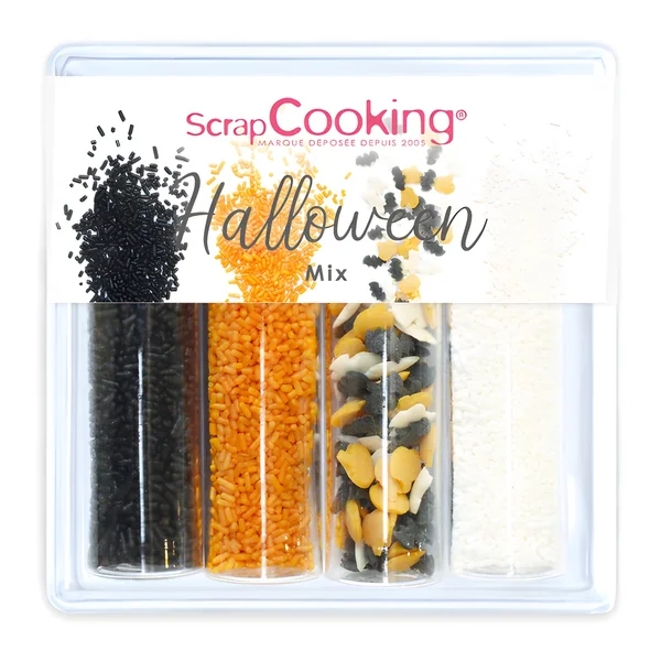 Kit de sprinkles variados de Halloween de 69 gr - scrapcooking