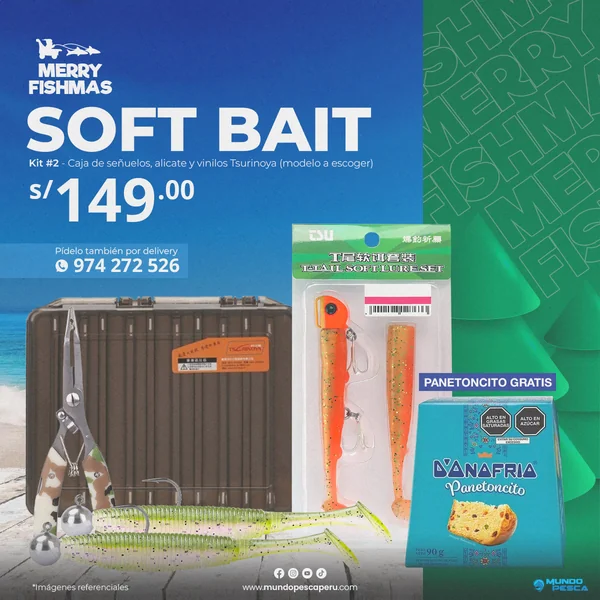 Kit Merry Fishmas 02 / Soft Bait