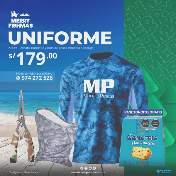 Kit Merry Fishmas 04 / Uniforme