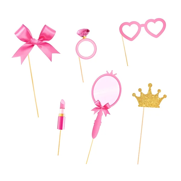 Kit para photocall de princesas - 6 unidades