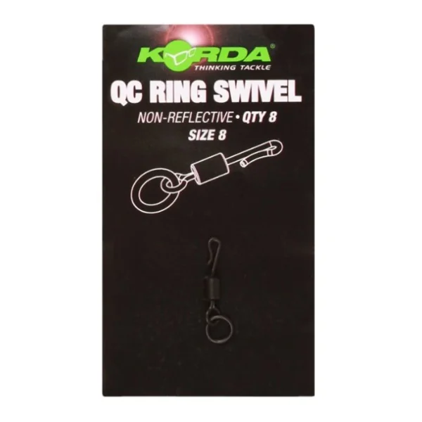 Korda Qc ring swivel nº8 10unds