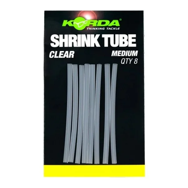 Korda shrink tube clear 1.6mm 8unds