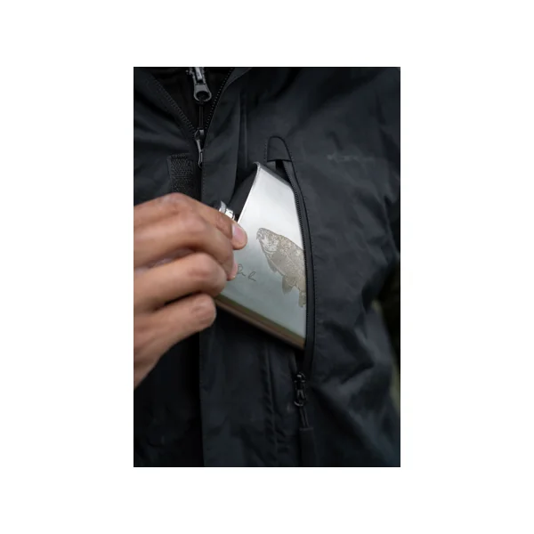 Korum Classic Hip Botella con Tenca 7oz/200 ml