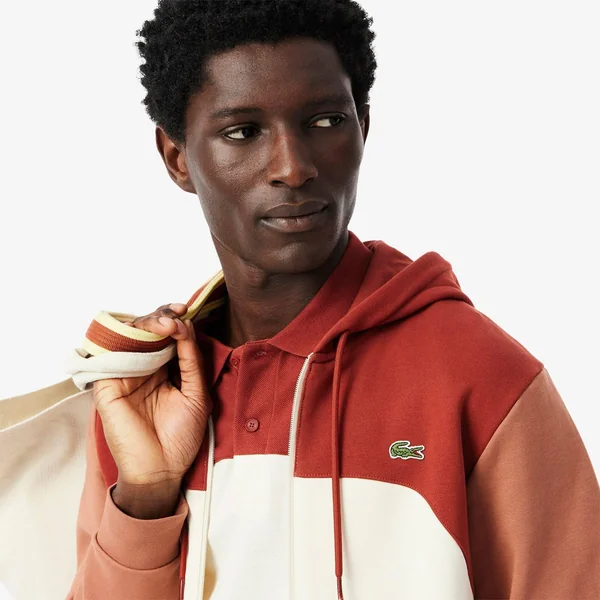 Lacoste Colour Block Zip Hoodie - Imagen 3