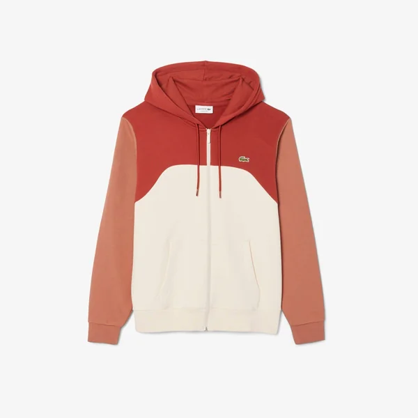 Lacoste Colour Block Zip Hoodie - Imagen 5
