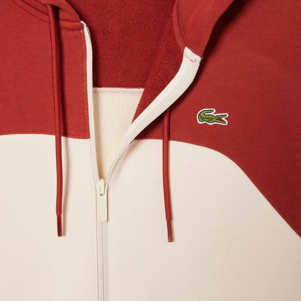 Lacoste Colour Block Zip Hoodie - Imagen 6