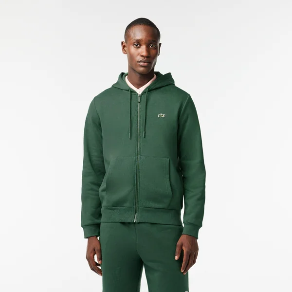 Lacoste Men's Zipped Fleece Hoodie