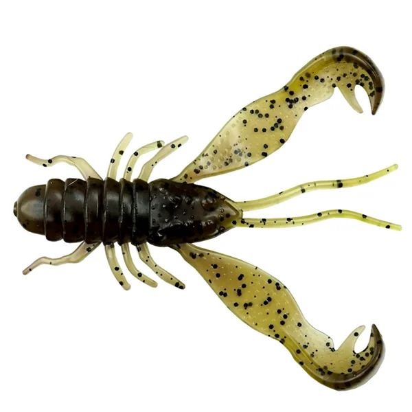 LMAB Finesse Filet Craw 7cm Green Pumpkin/ Chartreuse