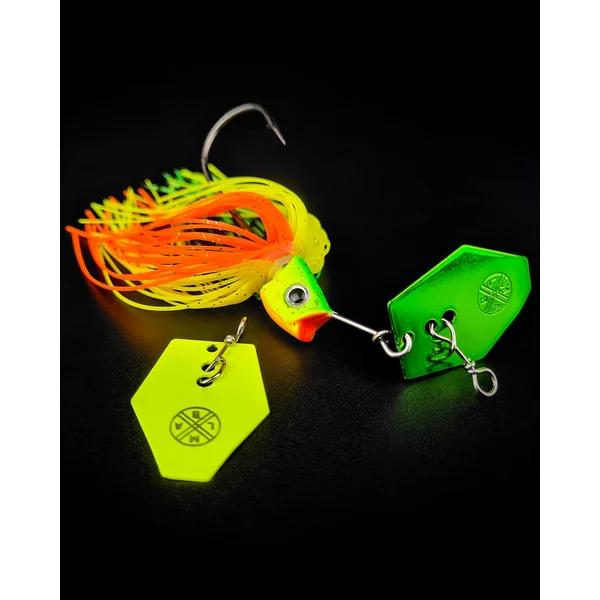 LMAB Multi Vibe 2.0 Bladed Jig Firetiger #1/0 (10g)