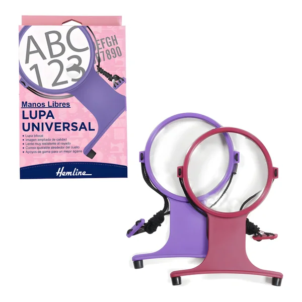 Lupa con cordón para cuello - Hemline - 1 unidad