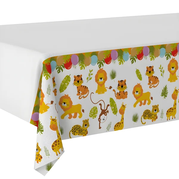 Mantel de Happy Jungle - 1,37 x 2,59 m