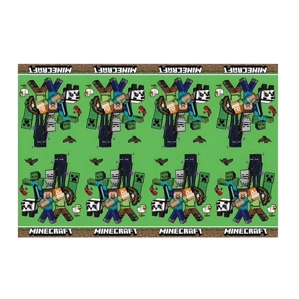 Mantel de Minecraft de 1,20 x 1,80 cm