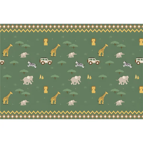 Mantel de Sarafi mix de 1,80 x 1,20 m