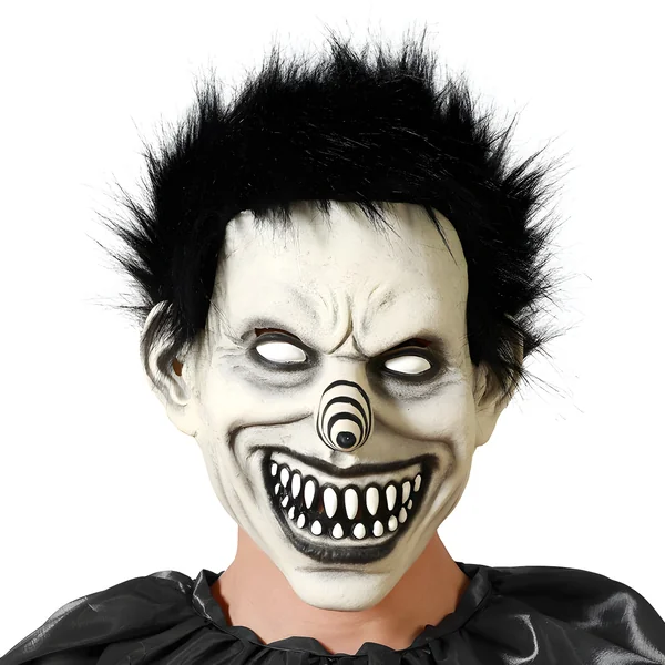 Máscara de payaso siniestro sonriente