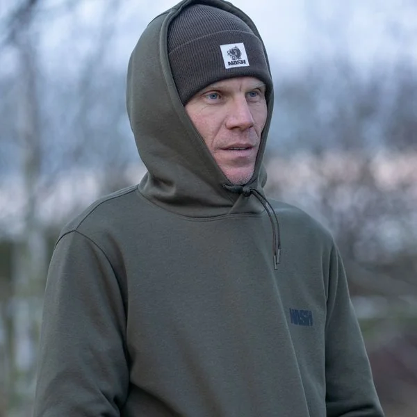 Nash Make It Happen Carp Logo Hoody Verde XXL