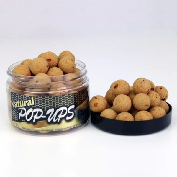 NATURAL GOLD POP UPS 14 MM ROBIN RED
