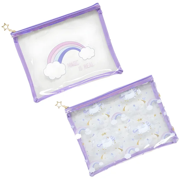 Neceser de Unicornios de 28 x 21 cm - 1 unidad