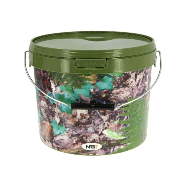 NGT cubo redondo camo 5 litros
