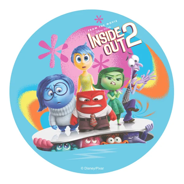 Oblea comestible de Inside out de 20 cm