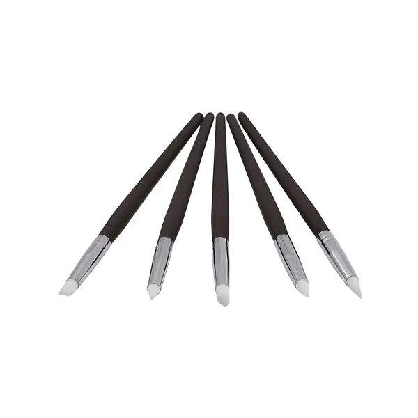 Pinceles de silicona para modelar - 5 unidades