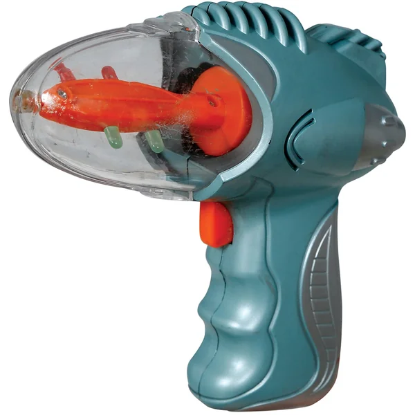 Pistola espacial plata 18 cms - Imagen 2