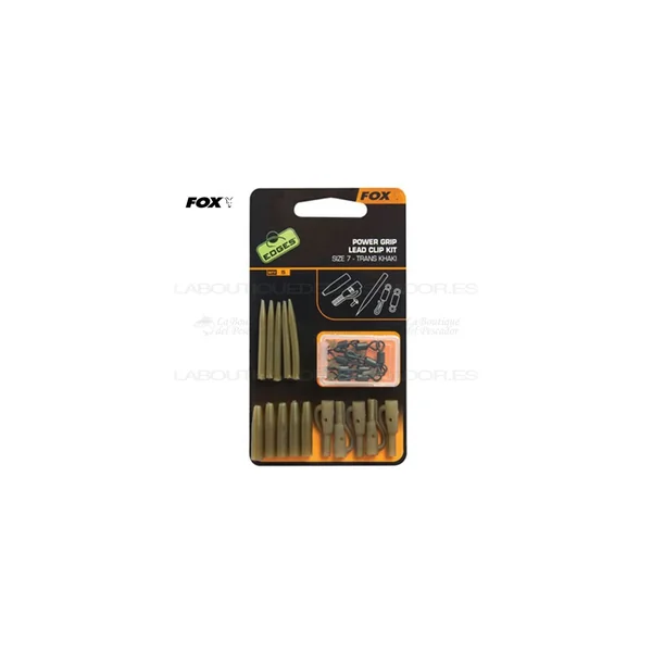 POWER GRIP LEAD CLIP KIT EDGES FOX
