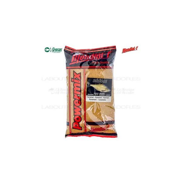 POWERMIX BREAM CARAMEL 1KG MONDIALF