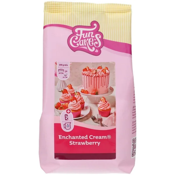 Preparado para Enchanted Cream de fresa de 450 gr - Funcakes