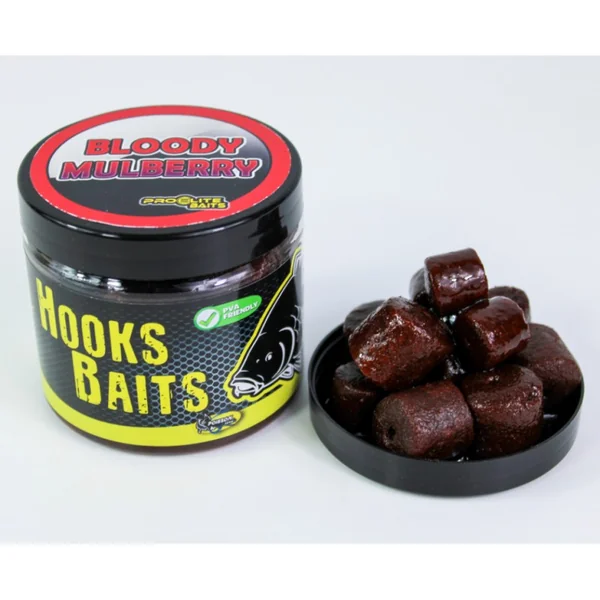 PRO ELITE BAITS HOOK PELLETS BLOODY MULBERRY LIQUID BOOSTER 14/20MM