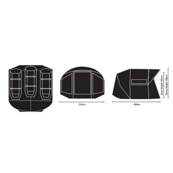 Prologic Fulcrum Session Bivvy & Overwrap