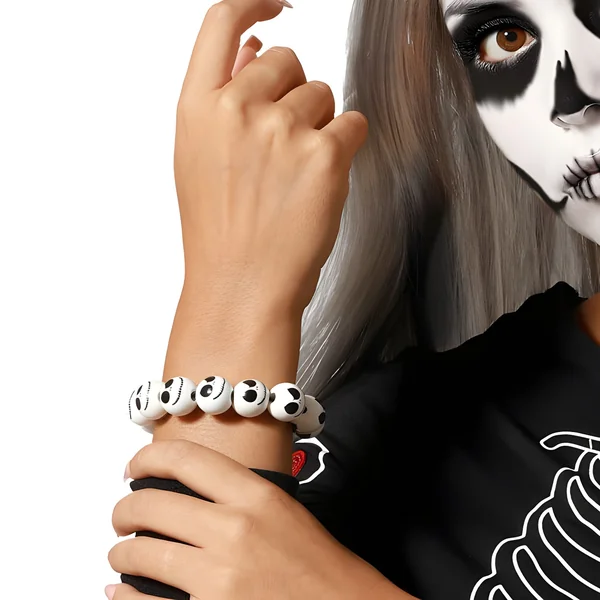 Pulsera de calavera pesadilla