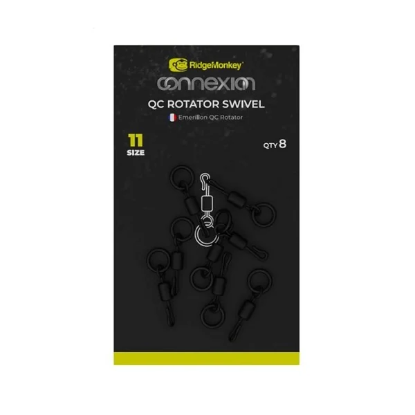 Ridgemonkey quick change rotator swivel nº11 8unds