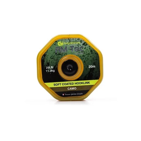 Ridgemonkey soft coated camo 25lb 20m