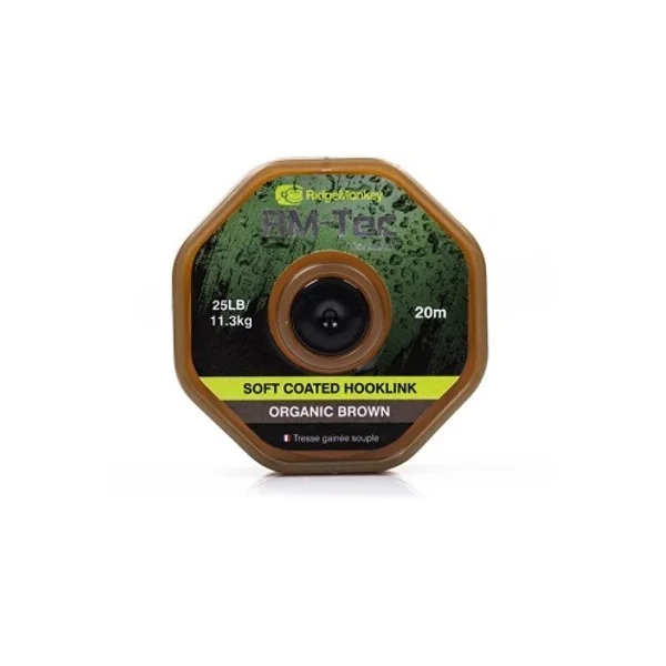 Ridgemonkey soft coated organic brown 25lb 20m