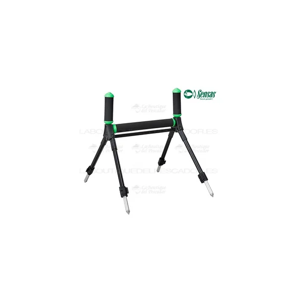 RODILLO NEGRO SIMPLE 4 PATAS 30CM SENSAS