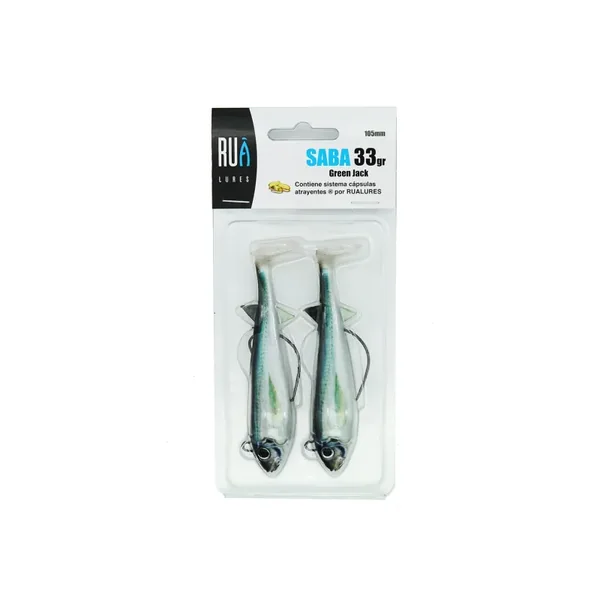 Rua Lures Saba 33g - Green Jack