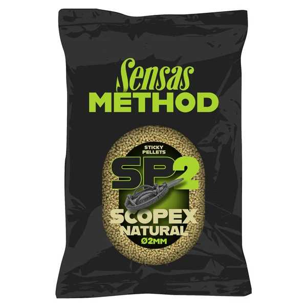 Sensas Method Sticky Pellets Mackerel 2mm (650g) - Imagen 2