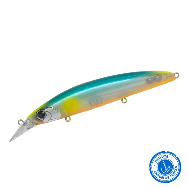 Señuelo ANGLER® DAGGER 110 MD - GHOST GUACAMAYO