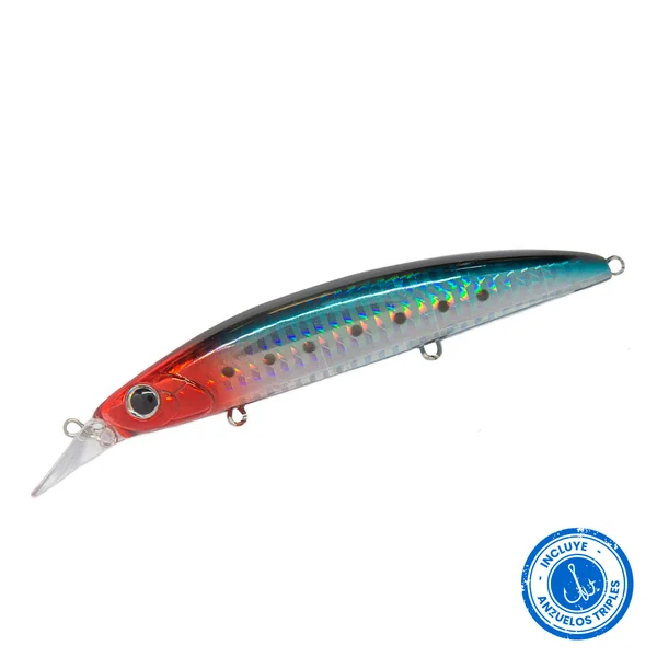 Señuelo ANGLER® DAGGER 110 MD - SILVER RED