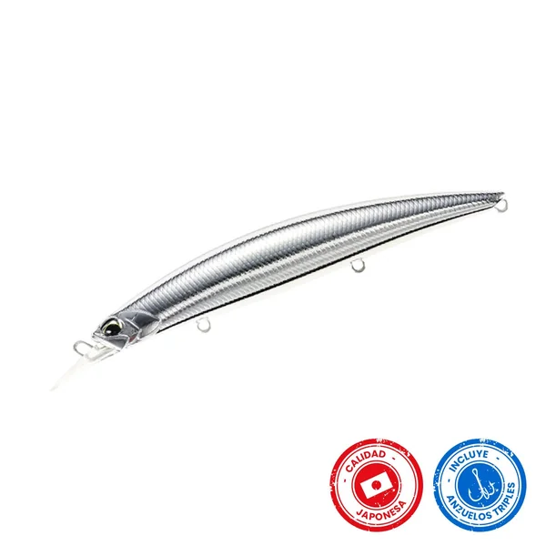 Señuelo Duo Beach Walker 120 MD - Uv Silver Slash